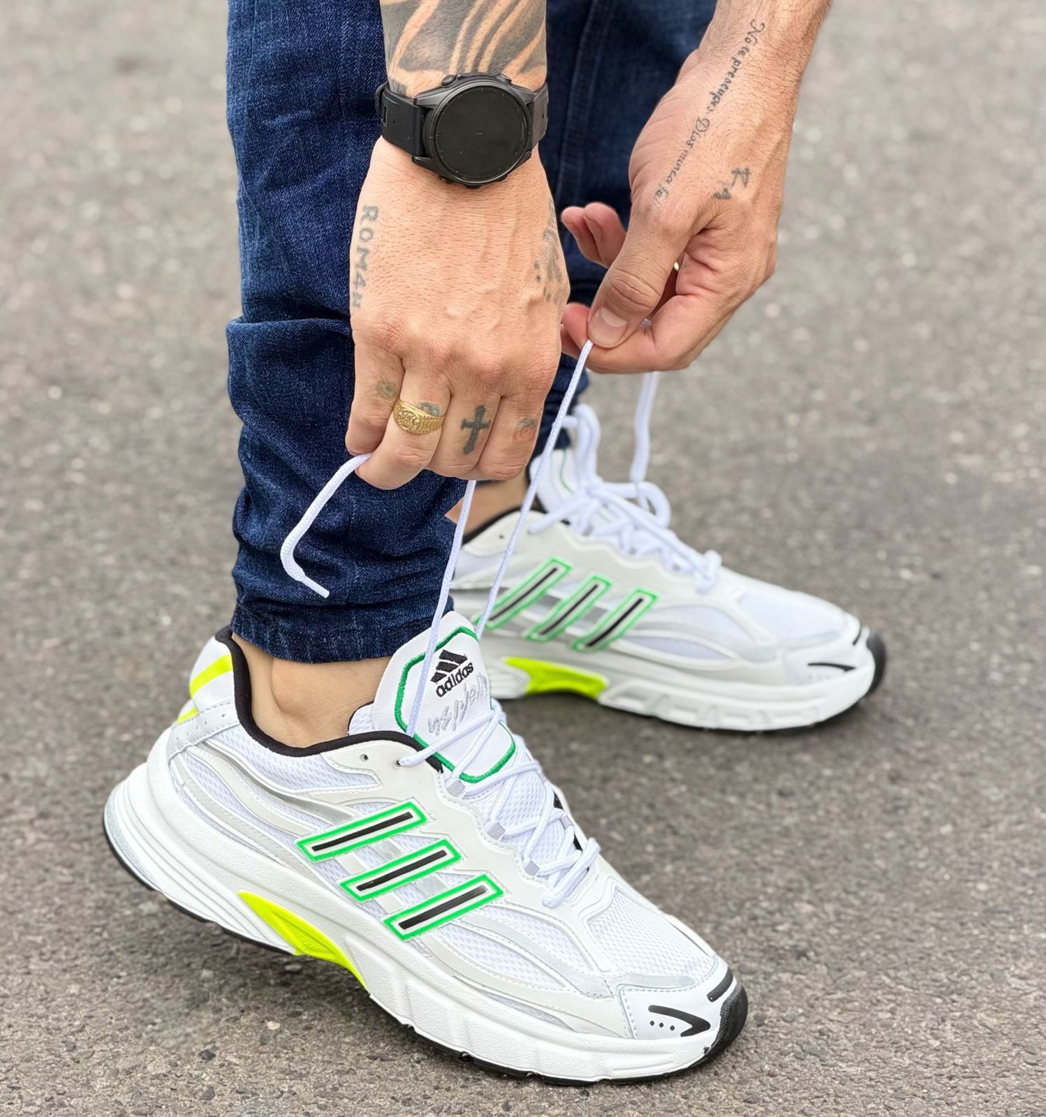 adidas dama y  caballero